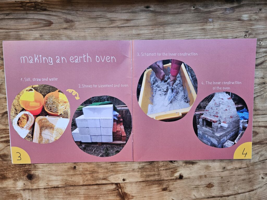 Eine Seite aus dem Kochbuch 2022