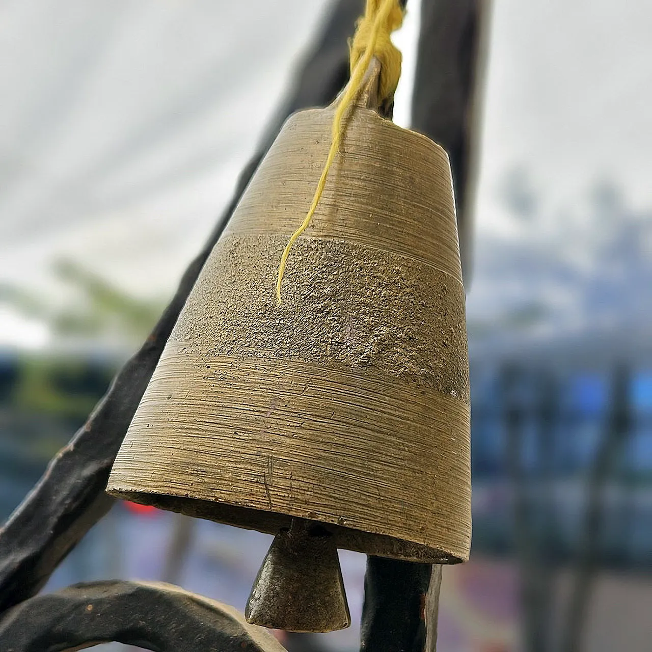 Eine Messing Glocke